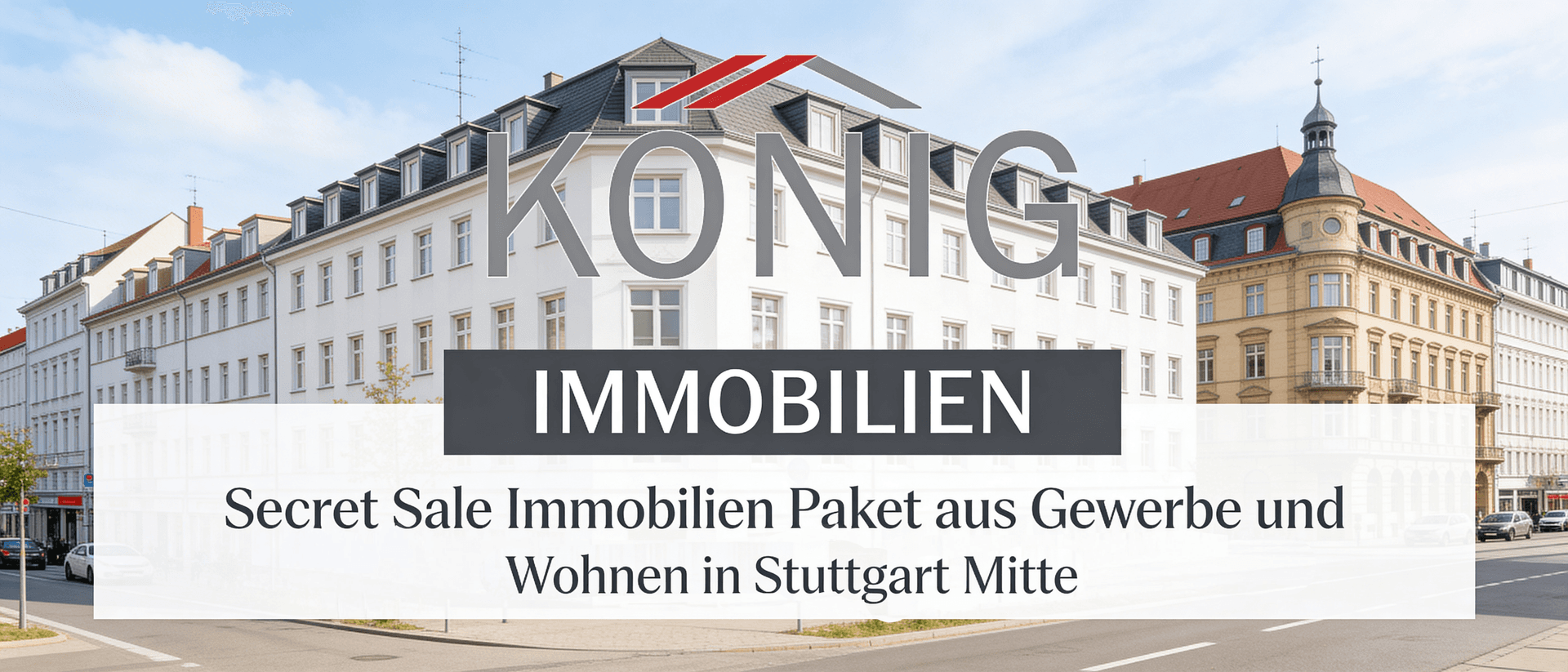 Kapitalanlage in zentraler Innenstadtlage: Mixed-Use im Paket, mehrere Ertragsarten unter einem Dach, Stuttgart, 70197